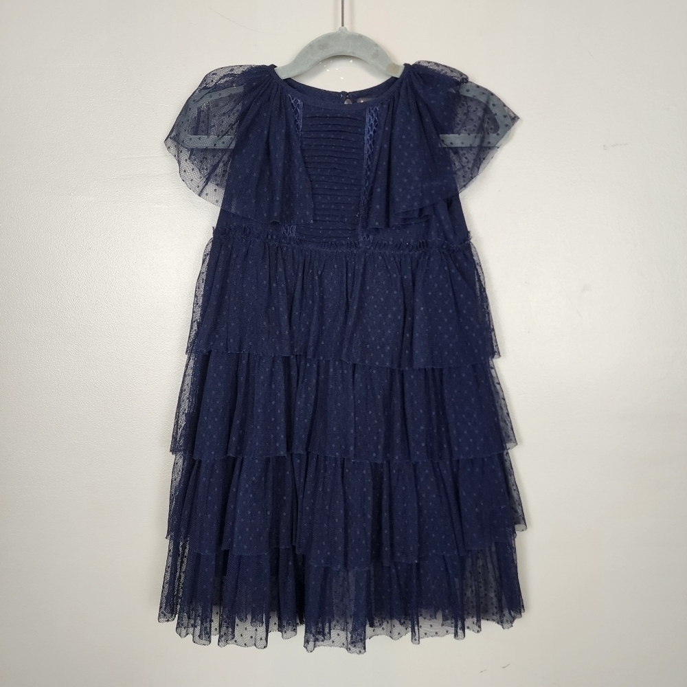velveteen tulle dress, size 4